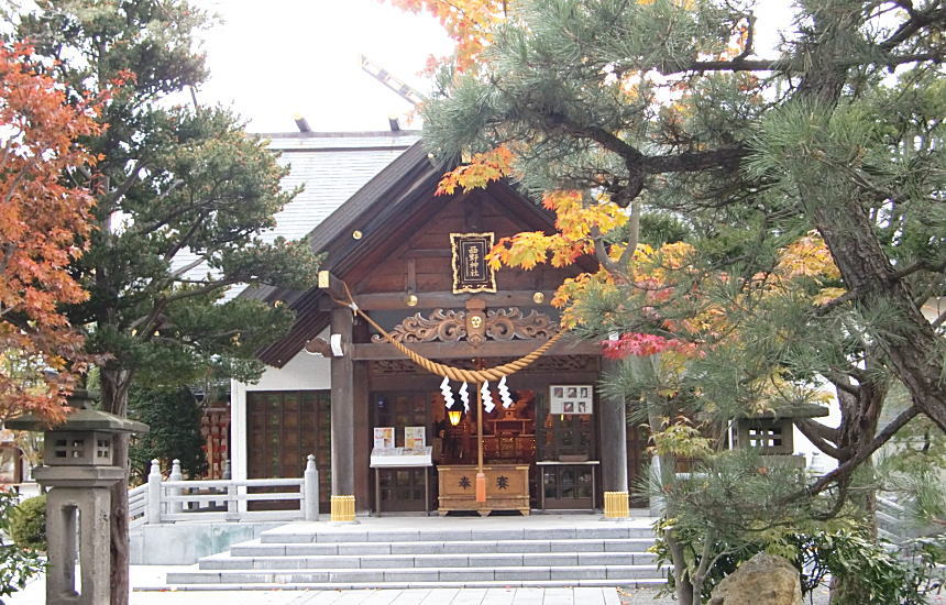 札幌市内にある人気のパワースポット神社　西野神社