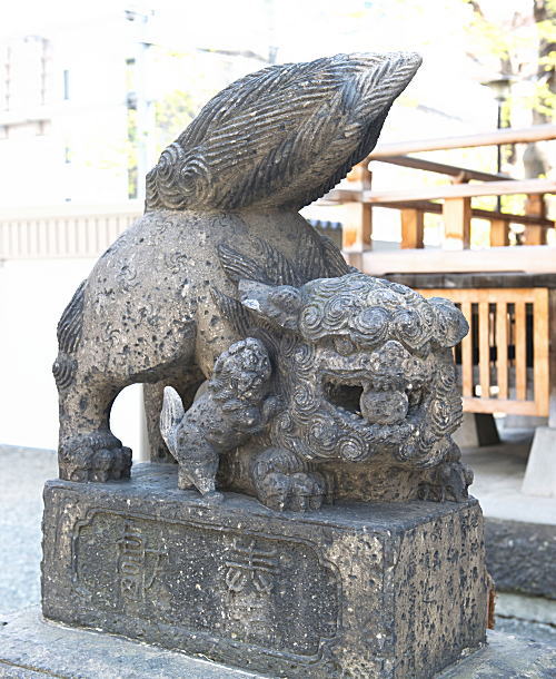 札幌最古の狛犬